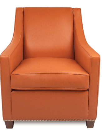 American Leather BELLA Chair & Ottoman