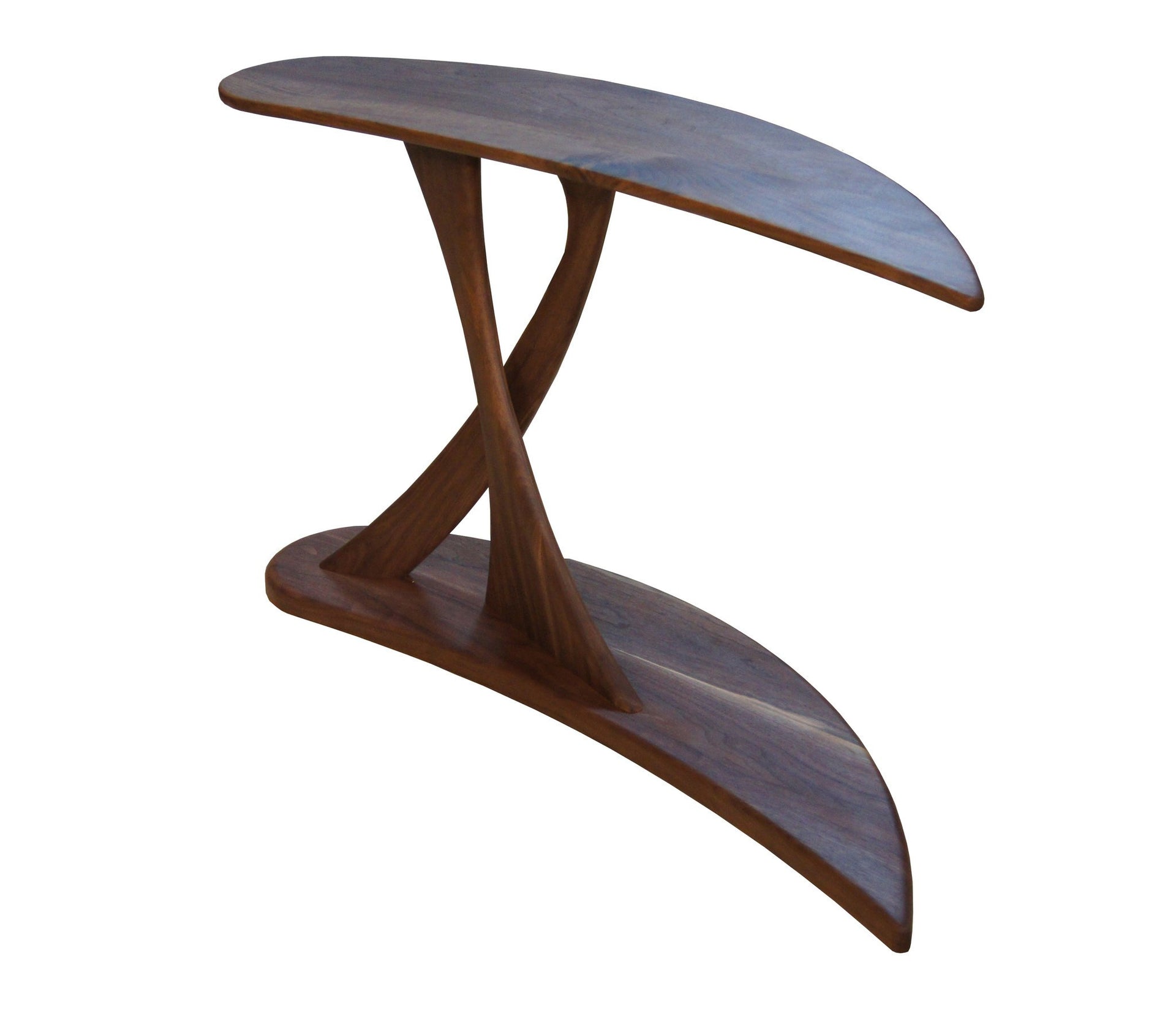 Cantilever Console Table made of Walnut Wood