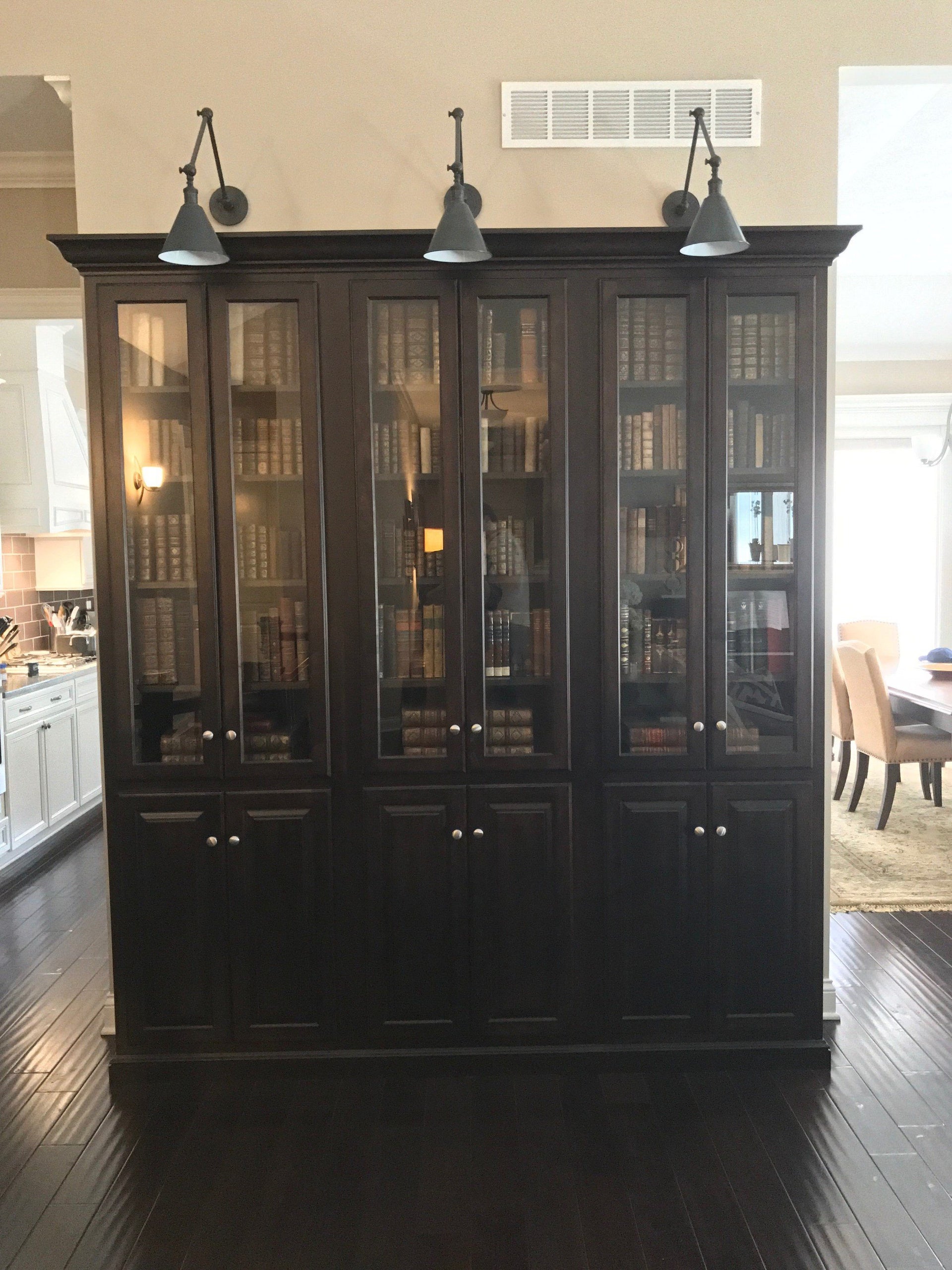 Custom Built In Bookcases