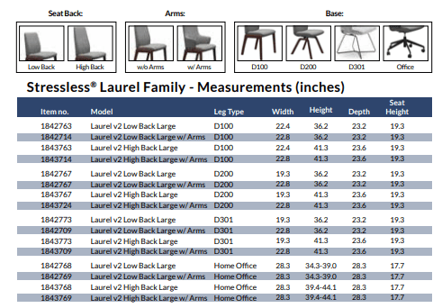 Stressless Laurel Dining Chair