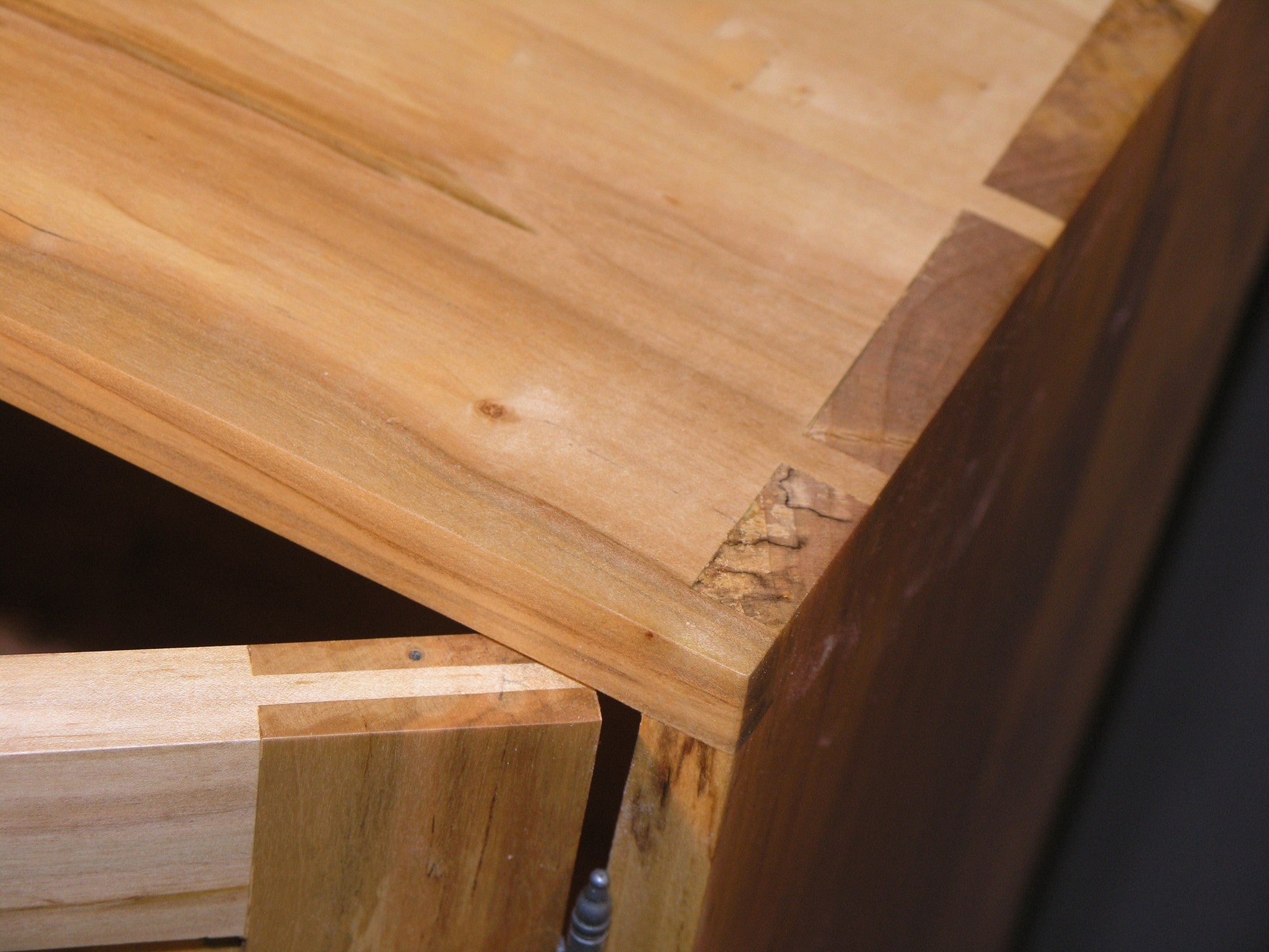 Custom Spalted Maple Cabinet