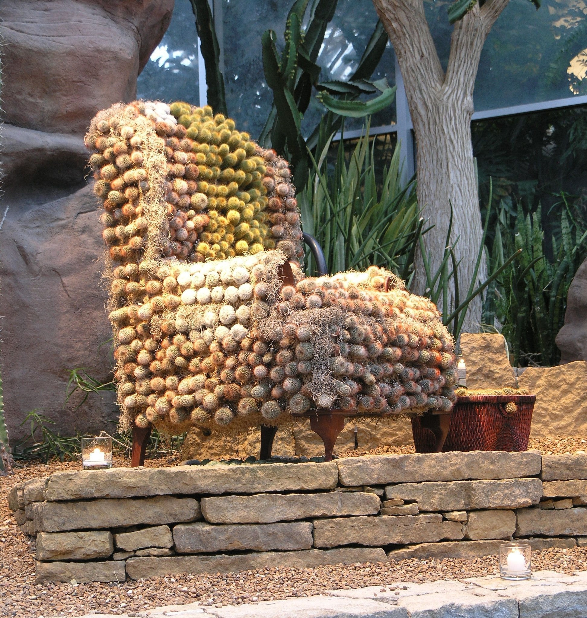 Custom Franklin Park Conservatory Cactus Chair