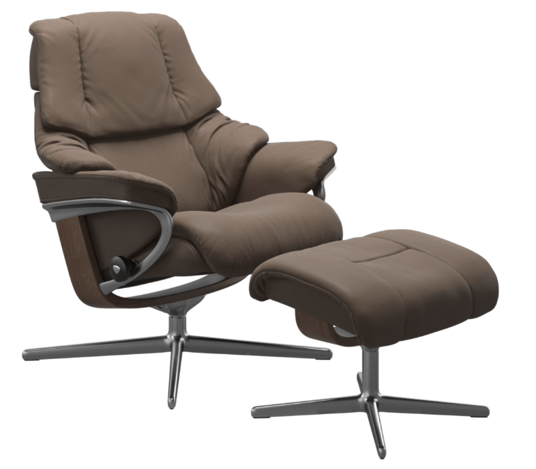 Stressless Reno Recliner with Ottoman