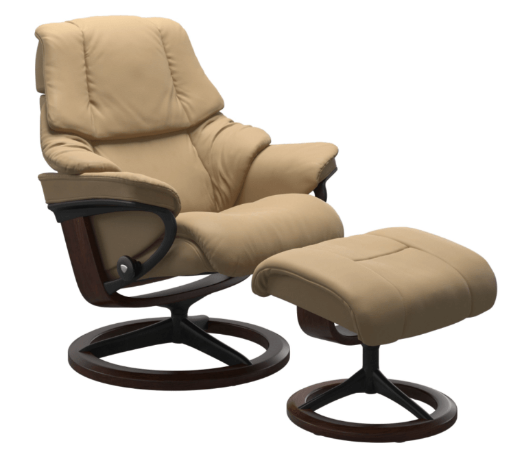 Stressless Reno Recliner with Ottoman