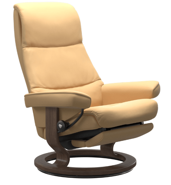 Stressless View Recliner with Ottoman