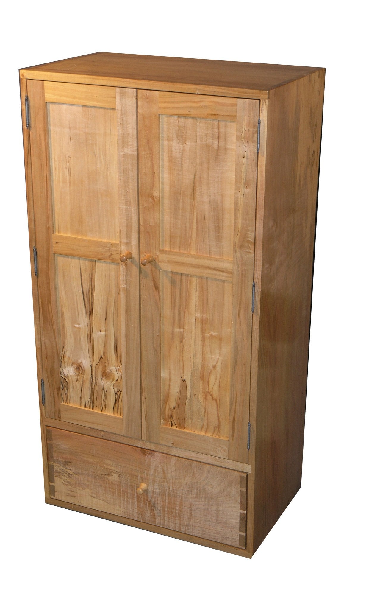 Custom Spalted Maple Cabinet
