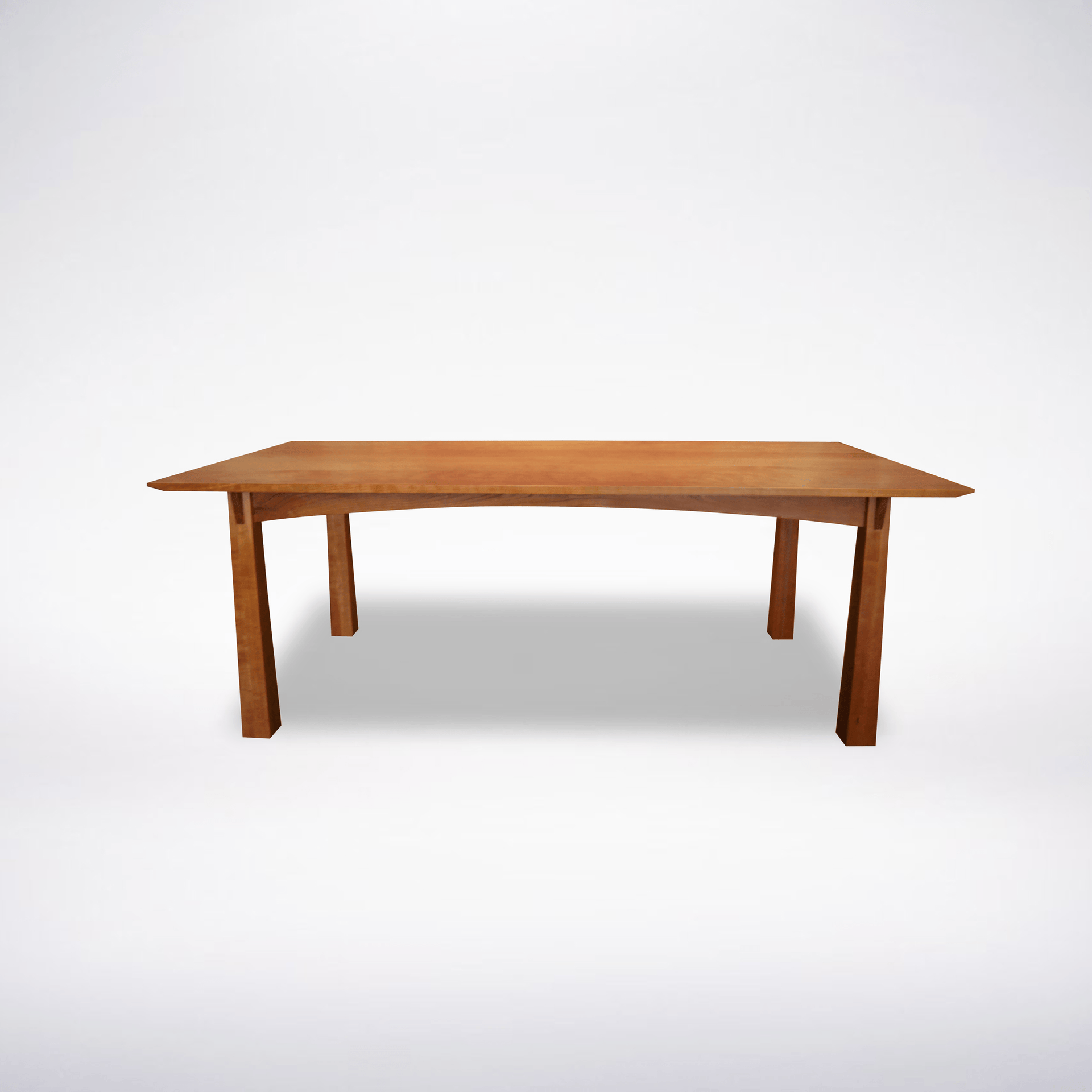 hardwood organic green dining table