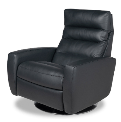 American Leather LANIER Comfort Air Chair & Ottoman