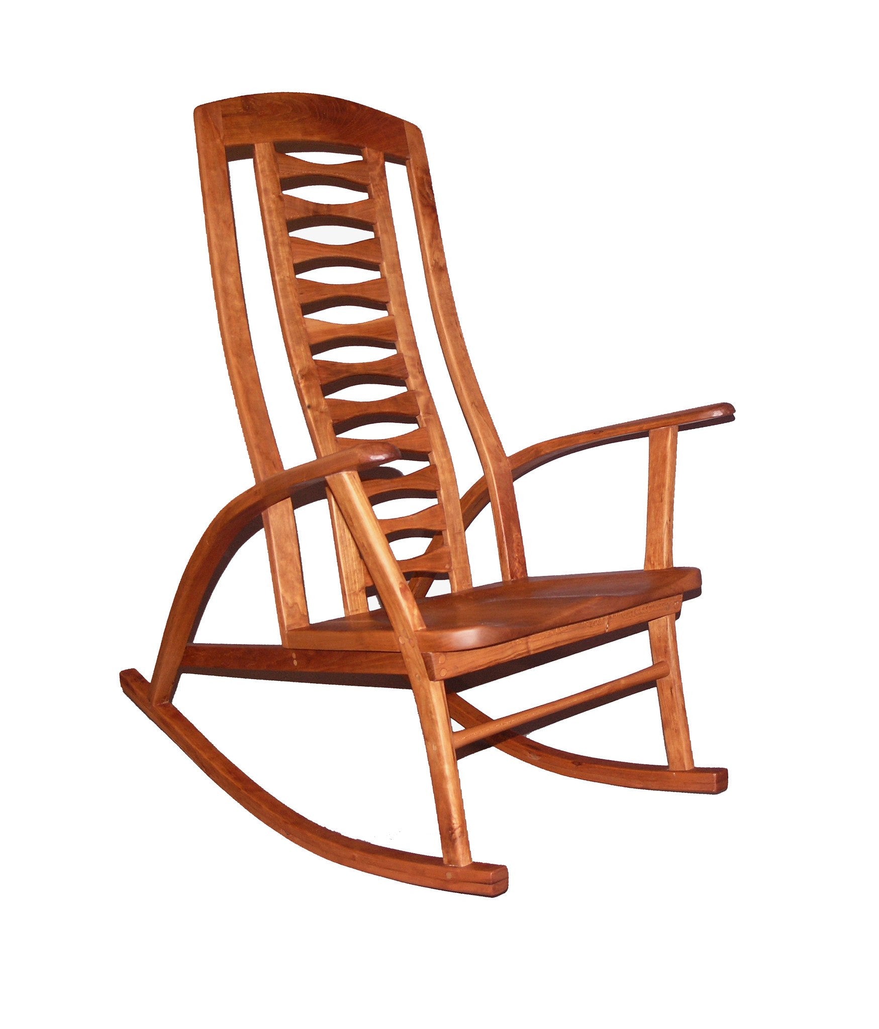 Knitting Rocking Chair Solid wood Custom Handmade in Columbus Ohio – T ...