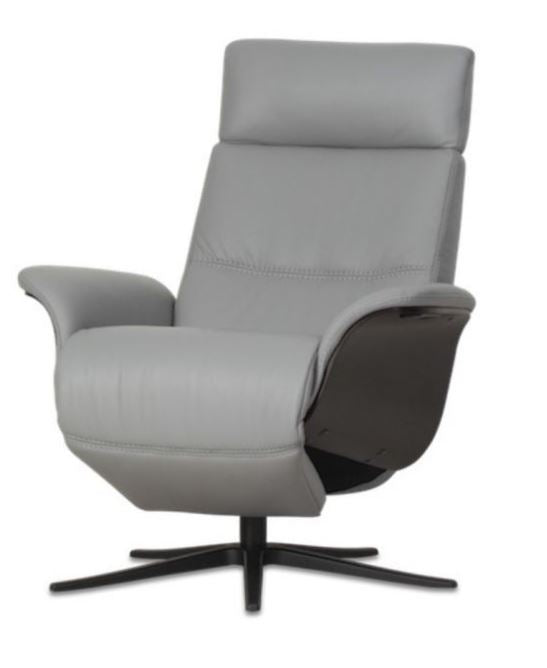 IMG Recliner Space 5100 Eames High-back Chair & Ottoman Or Integrated Ottoman w/Wood Trim