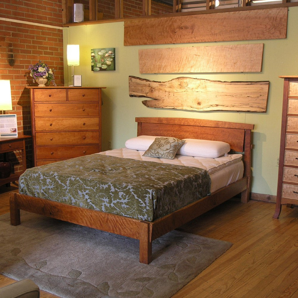 Organic bedroom furniture built in Columbus, Ohio