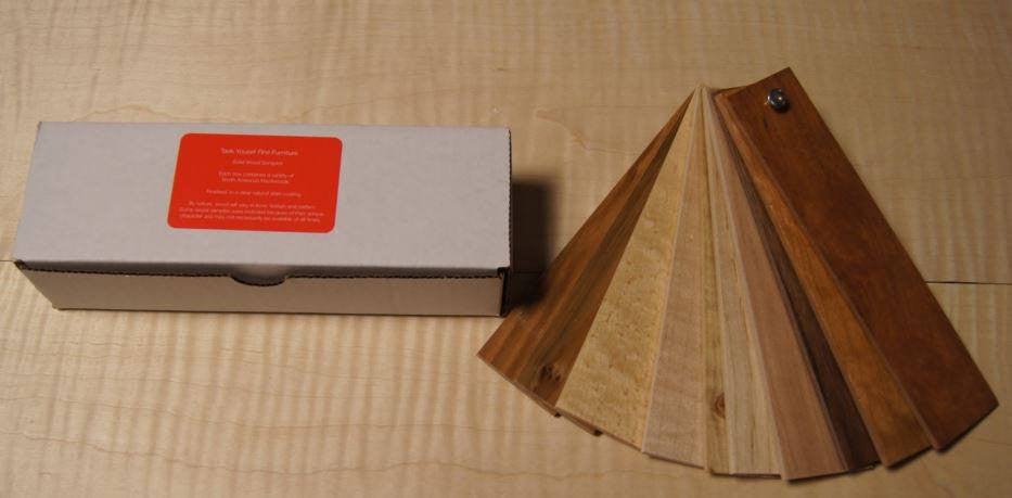 Wood Sample Kit - American Music Furniture
